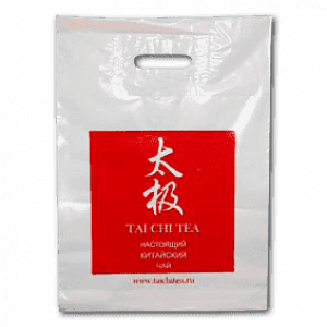 Пакет ПВД с печатью для Tai Chi Tea